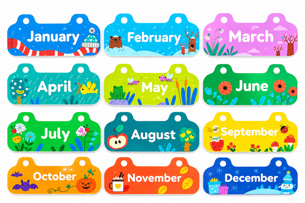 KidoThrive Little Learners Calendar