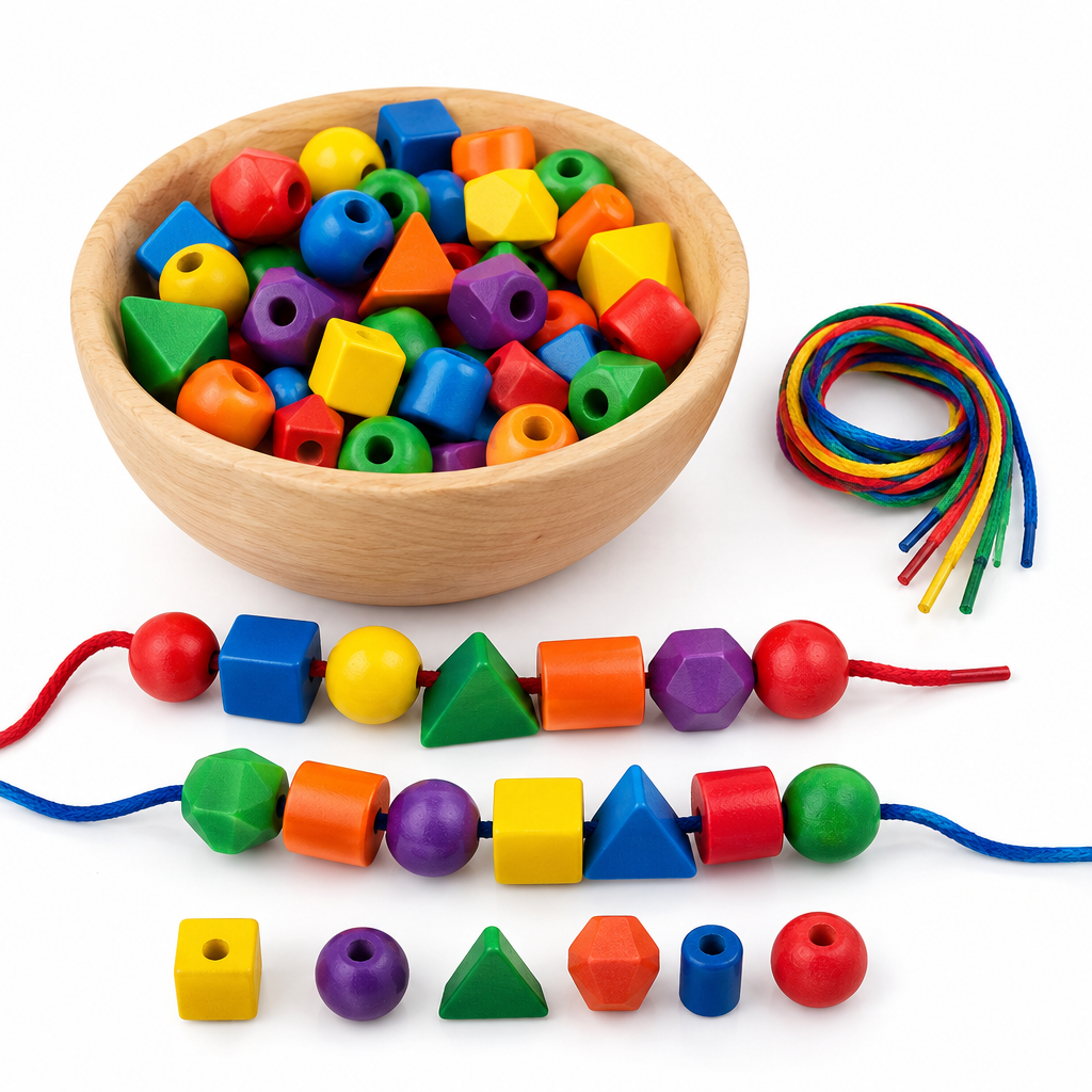Lacing Beads Set